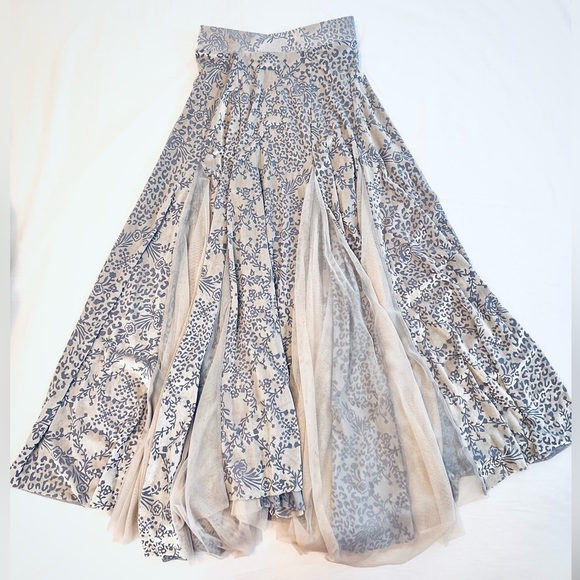 Free people velvet maxi skirt - Picture 2 of 8